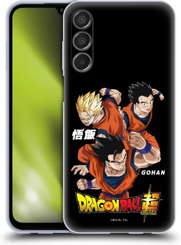 Vista 43 de Head Case Designs Funda de gel con licencia oficial de Dragon Ball Super Group Future Trunks Arc Characters [protección de grado militar] compatible
