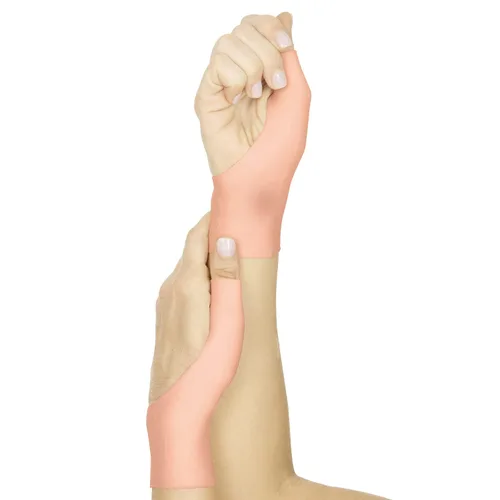 Vista 9 de Vive Muñequera de gel para pulgar (par) – Soporte de mano Cool Wrap para artritis Dequervains Tenosinovitis, dolor articular esguince, estabilizador