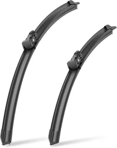 Vista 34 de Raidbee® Limpiaparabrisas de repuesto de 13 + 13 pulgadas para Jeep Wrangler 1999-2006 para todas las estaciones, calidad de equipo original