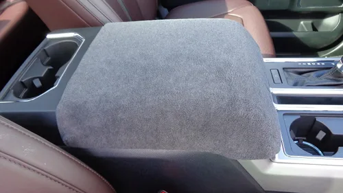 Vista 8 de Funda para reposabrazos de consola central para camionetas Ford, F150, F250, F350 2011 – 2018