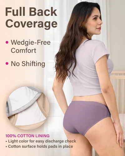 Vista 4 de Intimate Portal - Ropa interior de maternidad para debajo del vientre o pancita, panties post-parto