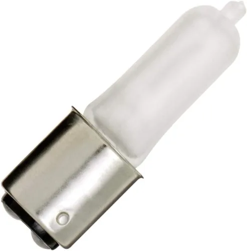 Vista 6 de Satco, S1979, foco de luz T4 DC Bayonet de 35 w y 120 v, claro., S1979, 35watts, 120 volts