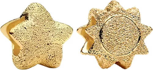 Vista 5 de Abalorios de plata de ley 925 para pulseras, dijes de amor y corazón, flor de cerezo, joyería para mujer