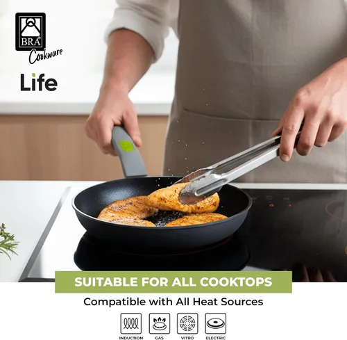 Vista 6 de BRA COOKWARE Life - Sartén antiadherente de cerámica Sartén de aluminio
