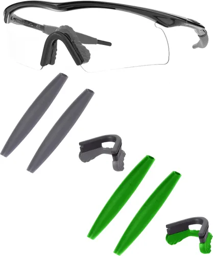 Vista 24 de Kits de goma de repuesto para gafas de sol Oakley M Frame Heater/ M Frame Sweep/M Frame Strike/M Frame Strike/M Frame Hybrid Sunglass Negro