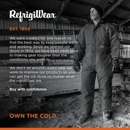 Vista 6 de RefrigiWear ChillBreaker Insulated Coveralls, 0F Comfort