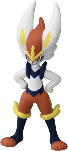 Vista 2 de Takaratomy Pokemon Monster Collection Moncolle MS-35 Cinderace Pyrobut Liberlo Figura