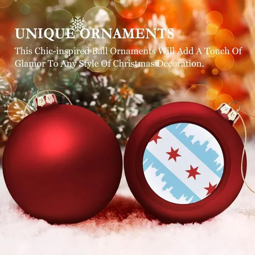 Vista 80 de Boobs Funny Shatterproof Matte Christmas Balls for Tree Wreath Home Decor 1PCS