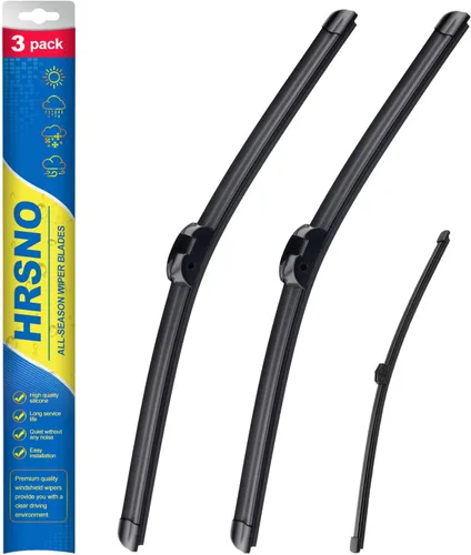 Vista 25 de Limpiaparabrisas de 15"+15" con juegos de escobillas limpiaparabrisas traseras de 13", repuesto automotriz para Jeep Wrangler 2007-2017, escobillas