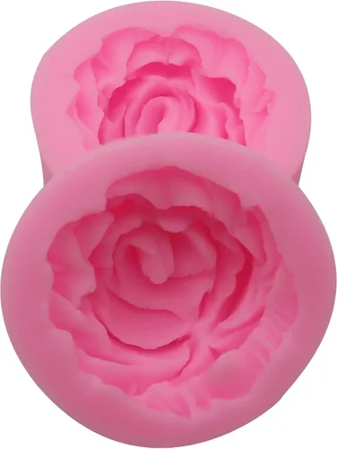 Vista 5 de 2 moldes de silicona en forma de rosa con flores 3D para cupcakes, postres, chocolate, gelatina, decoración de galletas, joyas, pasteles, chocolate