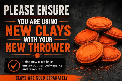 Vista 11 de Do All Outdoors Raven - 75 Clay Automatic Clay Pigeon Thrower - Portable Skeet Thrower Machine with 25 ft Foot Pedal Activation Cord