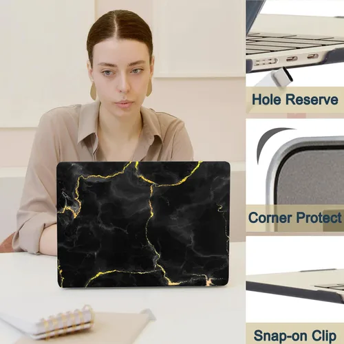 Vista 113 de Funda compatible con MacBook Air de 11 pulgadas 2015-2010 A1465 A1370, diseño impreso de plástico para laptop, carcasa protectora Air de 11.6