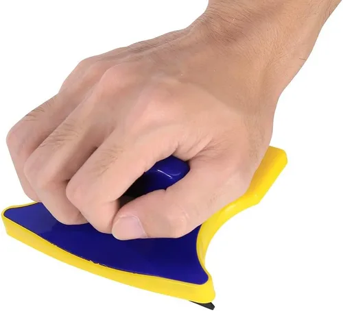 Vista 9 de Herramienta magnética para limpiar ventanas de doble cara, limpiador de vidrio con 2 algodón de limpieza extra, kit de limpiacristales para el hogar