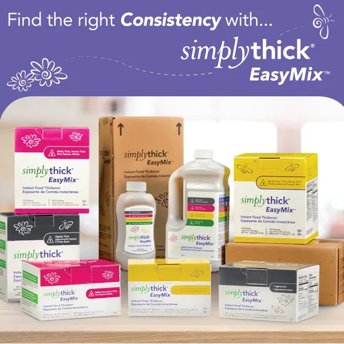 Vista 7 de SimplyThick EasyMix 200 unidades de paquetes individuales de 0.21 oz Espesante de gel para aquellos con disfagia y trastornos de deglución
