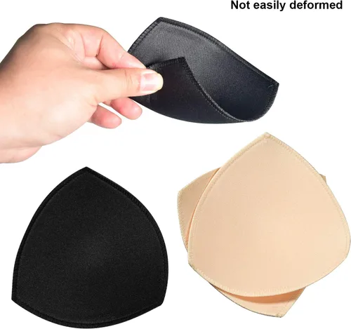 Vista 3 de TopBine Insertos de almohadillas de sujetador para mujer, copas deportivas, inserción de repuesto para traje de baño de bikini