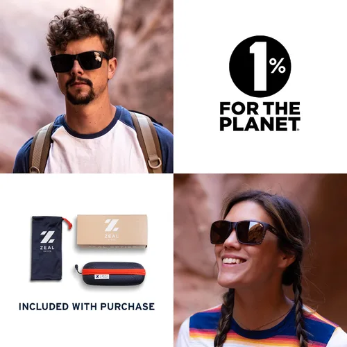 Vista 6 de Zeal Optics Womens Brewer Square Sunglasses