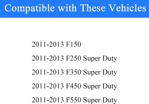 Vista 2 de SW-6874 Interruptor multifunción de señal de giro para limpiaparabrisas compatible con Ford F-150 F-250 F-350 F-450 F-550 Super Duty 2011-2013