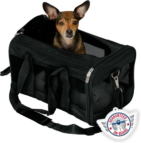 Vista 13 de Sherpa transportadoras para mascotas de lujo, Original, negro, S, Negro original