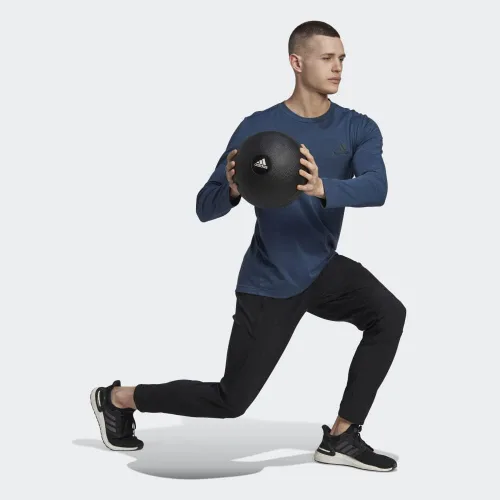 Vista 5 de adidas Camiseta deportiva de manga larga Aeroready Designed 2 Move Feelready para hombre