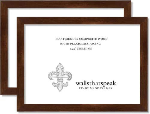 Vista 22 de wallsthatspeak Marco de rompecabezas, granero americano, 19x13