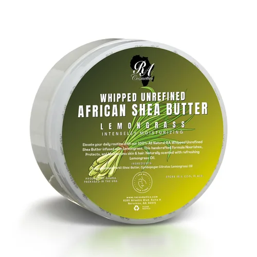 Vista 12 de RA COSMETICS Manteca de karité batida, pepino-melón, 6 onzas, manteca de karité africana 100% pura y natural para hombres y mujeres, hidratante
