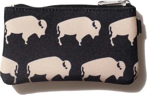 Vista 2 de DQL Cartera de identificación con cremallera y cordón, perfecta para mujeres de bajo presupuesto, Cabras, Talla única, Cartera con cremallera