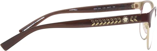 Vista 3 de Versace VE1256 - Gafas para mujer color rojo oscurodorado 53