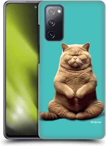 Vista 12 de Head Case Designs P.D. Moreno Cat WC Furry Fun Artwork - Carcasa rígida con licencia oficial compatible con Samsung Galaxy S20 FE / 5G WC para gatos