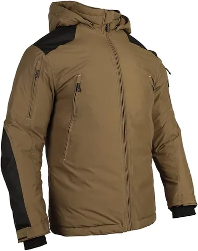 Vista 3 de EMERSONGEAR Blue Label JIHU - Ropa de algodón, abrigo táctico impermeable de invierno para hombres, ropa cálida militar