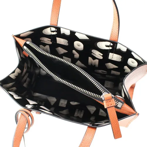 Vista 4 de Marc Jacobs Bolso de cuero Mini Grind, Marrón