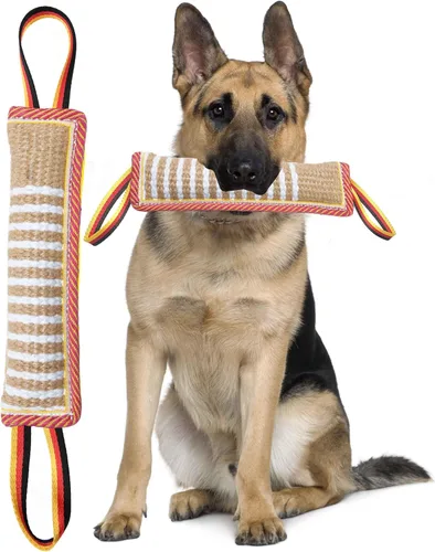 Vista 11 de Clysoru Juguete de yute resistente para perros
