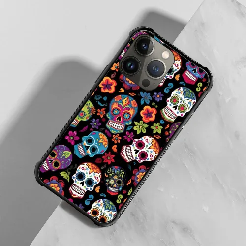 Vista 12 de Funda compatible con iPhone 8, a prueba de golpes, antiarañazos, bandera de ciervos de cola blanca de grano de madera estadounidense