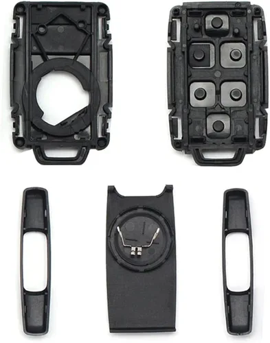 Vista 3 de Funda de llave inteligente de reemplazo Compatible con Chevy Chevrolet Silverado Colorado GMC Sierra Canyon Control remoto inteligente Funda