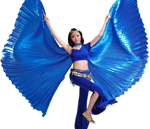 Vista 2 de Wuchieal Disfraz de Danza del Vientre Egipto Egipcio para mujer