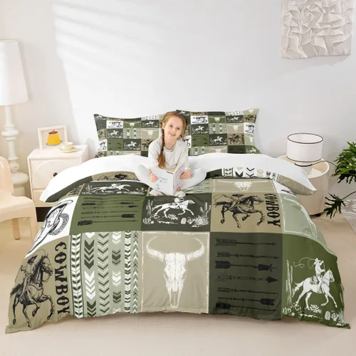 Vista 36 de Manfei Juego de funda de edredón de camuflaje de animales marinos, tamaño individual, juego de ropa de cama de camuflaje de tiburones y ballenas