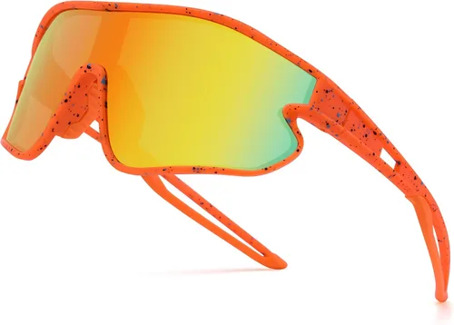 Vista 17 de Gafas de sol de béisbol para niños, gafas de sol de béisbol juveniles para niños y niñas, pantallas deportivas de sóftbol de 6 a 14 años