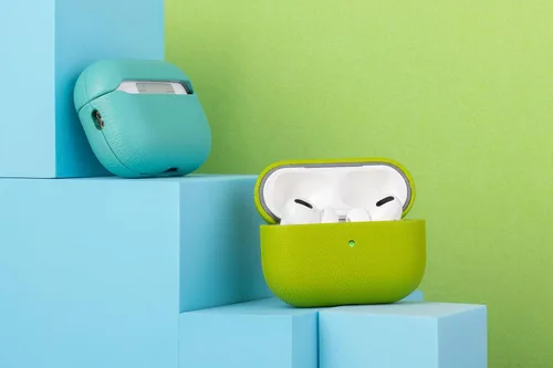 Vista 9 de Lopie Estuche de cuero para AirPods Pro de segunda generación - Rojo, unisex
