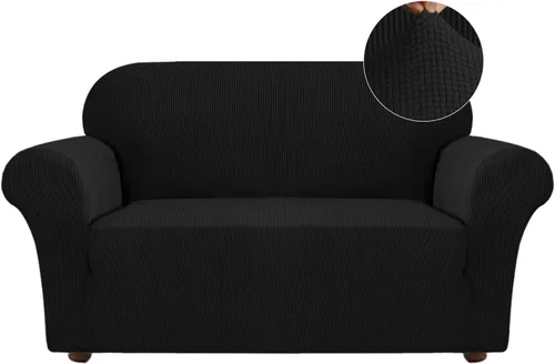 Vista 34 de Turquoize Funda elástica para silla reclinable, funda para sofá reclinable, funda de sofá de 1 pieza con bolsillo lateral, funda protectora