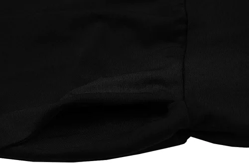 Vista 5 de VOIKERDR - Pantalones de trabajo largos, elásticos, pierna recta, cintura alta con cinturón, para mujer