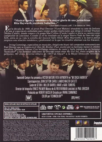 Vista 2 de My Gal Sal NON-USA FORMAT, PAL, Reg.2 Import - Spain