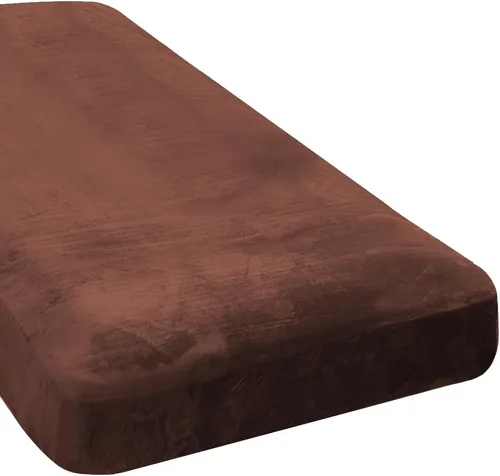 Vista 175 de H.VERSAILTEX Funda de cojín elástica de terciopelo para sofá, funda de cojín de felpa para cojines de silla, protector de muebles, cojín de asiento