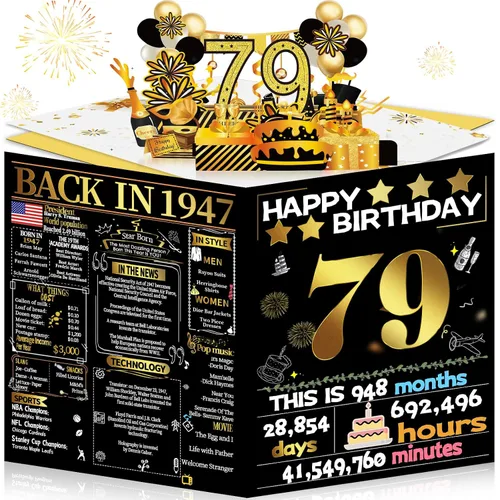 Vista 110 de Joycard Tarjeta de cumpleaños de 10 años para niña o niño, regalo de cumpleaños 3D emergente feliz cumpleaños para hija o hijo, decoraciones