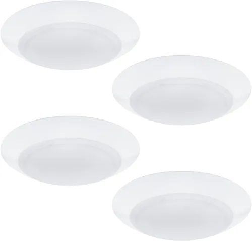 Vista 12 de WAC Lighting FM-306-930-BN disco para montaje al ras de luz led blanca suave de 3000 K, con calificación de Energy Star, grande, de níquel bruñido