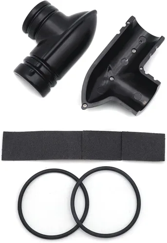 Vista 2 de XKH - Funda de montaje de línea de combustible negra para motocicleta, compatible con Harley Davidson inyectado de combustible, Electra Glides, Road