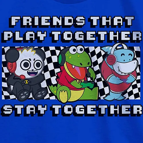 Vista 2 de Ryan's World Camiseta oficial de Ryan Toys Review