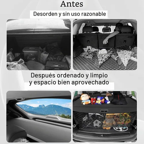 Vista 4 de Sze Cubierta de carga para Jeep Grand Cherokee 2022 2023 2024 2025 2026 (2 filas; WL) 4XE retráctil para maletero, cubierta de seguridad negra