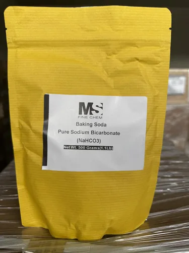 Vista 2 de Ingredientes originales Bicarbonato de sodio 500 gm (1.1 lb) Bicarbonato de sodio (NaHCO3), siempre puro, sin rellenos ni aditivos.