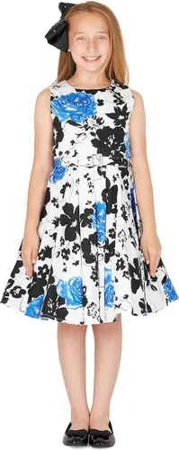 Vista 3 de BlackButterfly Audrey - Vestido para niña de los años 50
