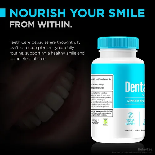 Vista 5 de DentalBright (2 unidades) - Apoyo natural para la salud bucal, cápsulas brillantes dentales oficiales, píldoras DentalBright prémium para dientes