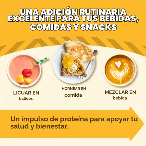 Vista 3 de Manitoba Harvest Proteína equilibrada y polvo de fibra, sin azúcar, 32 oz